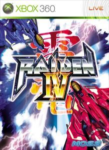 Raiden IV box art for Xbox 360